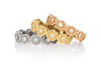 Gold Daisy Chain Ring