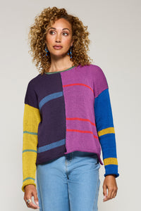 Electra Color Block Sweater
