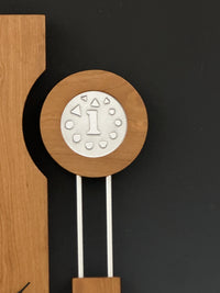 Fragments 30 Wall Clock