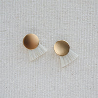 18K Gold Plated Brass Natural White