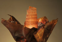 Crushed Foil Flower Lamp