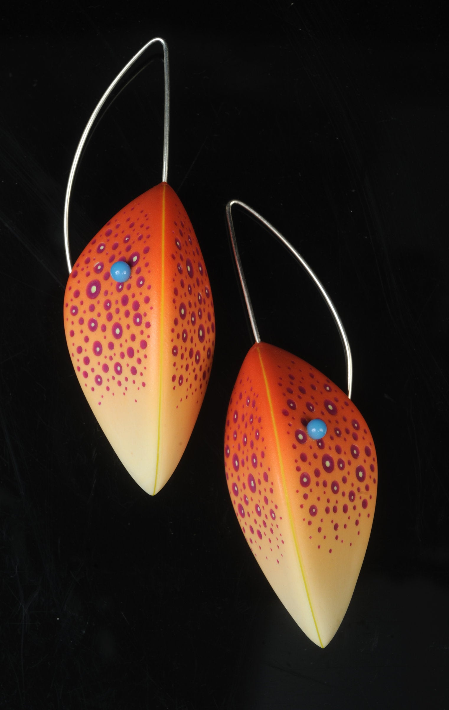 Primal Orange Earrings
