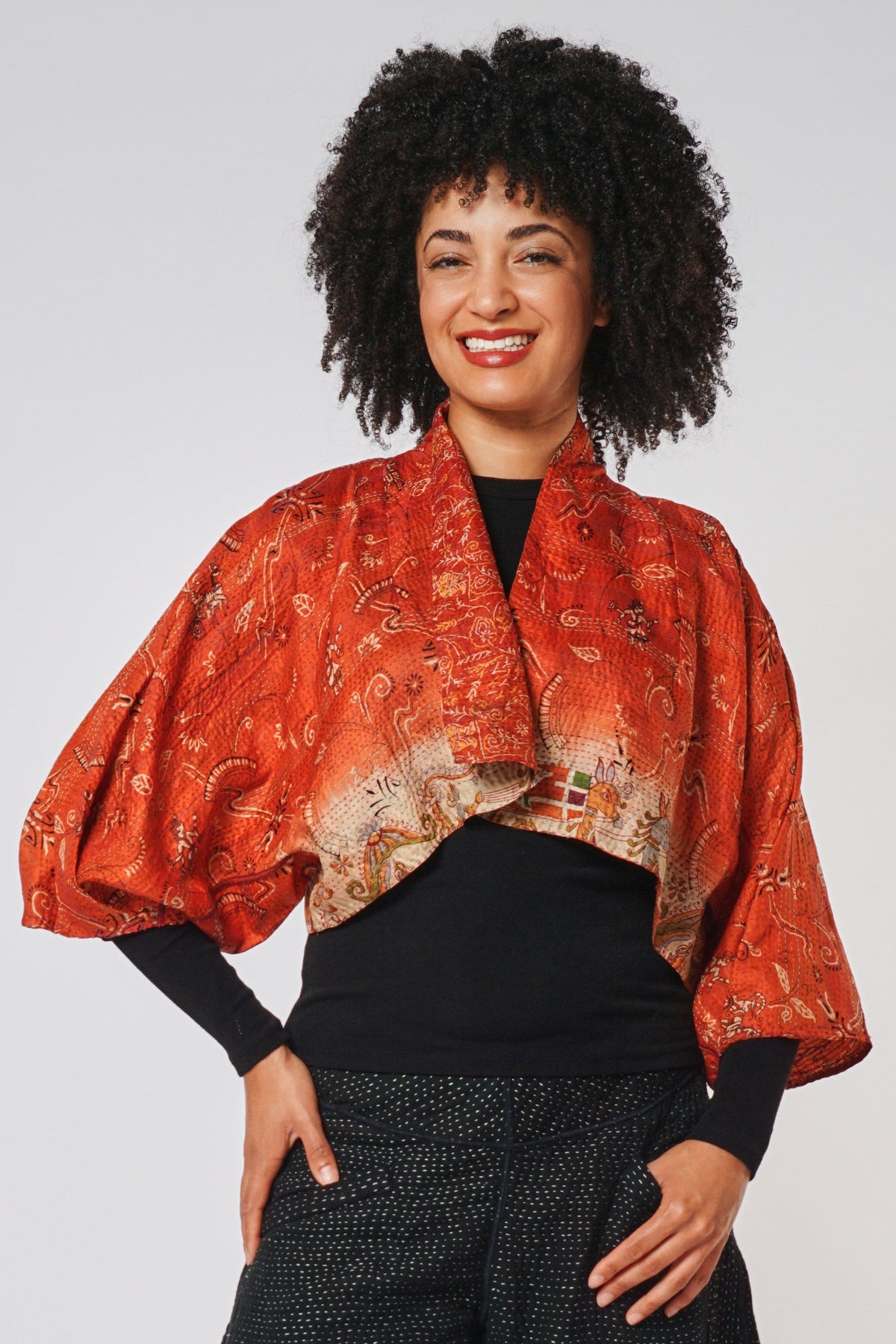 Puff Sleeve Shrug #6