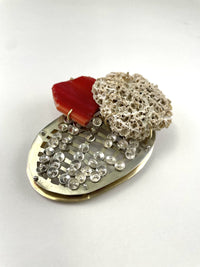 Mishmash Web Brooch