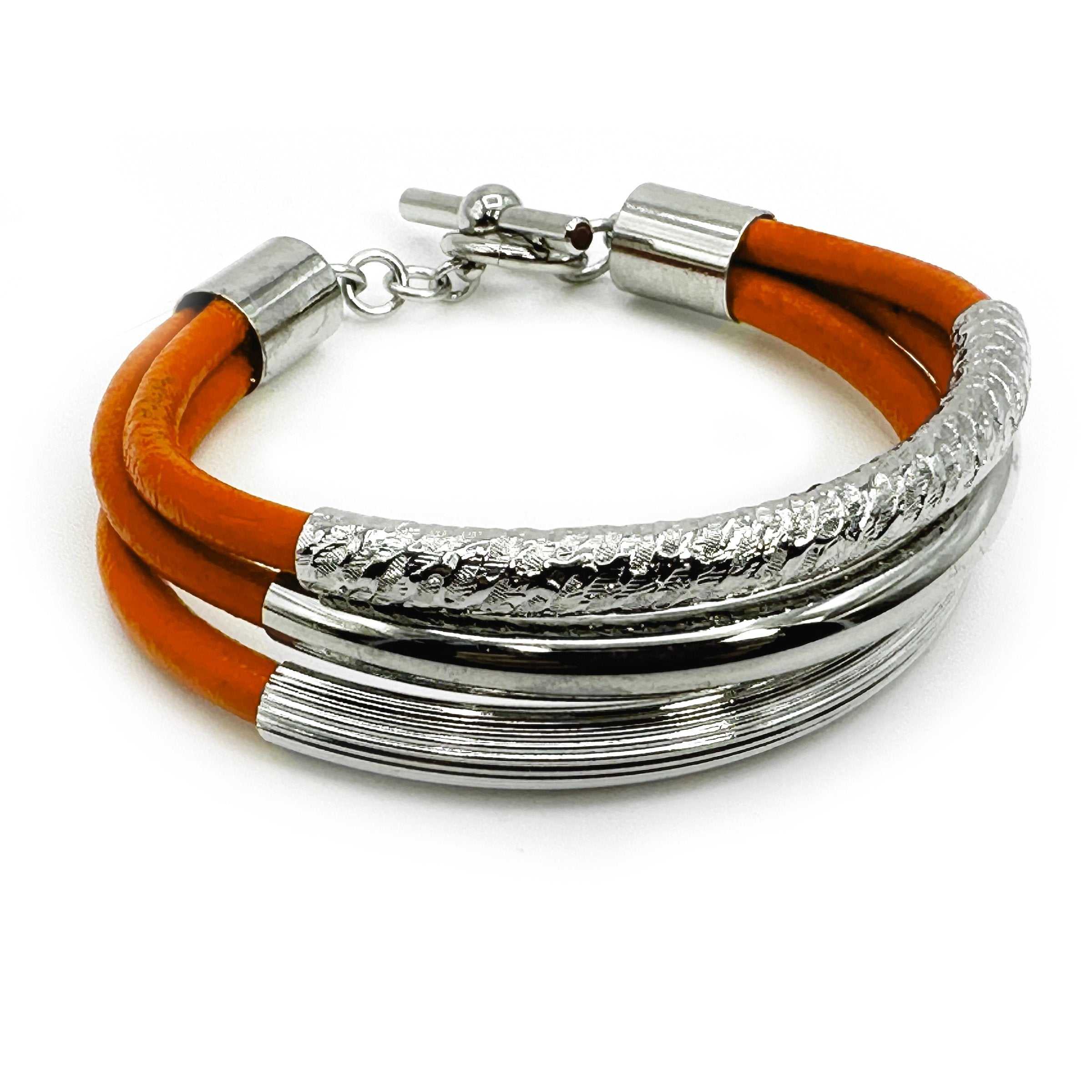 Orange/Platinum