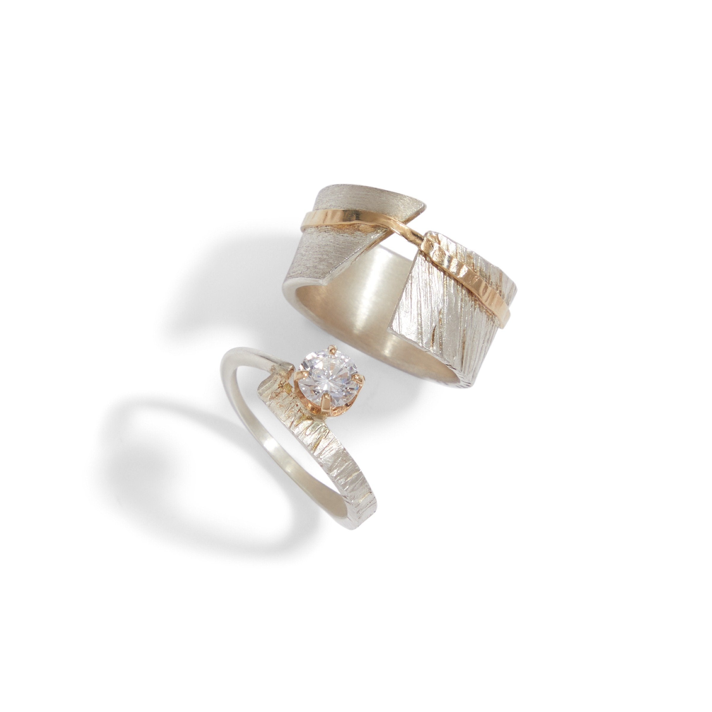 Just Two of Us Ring Set