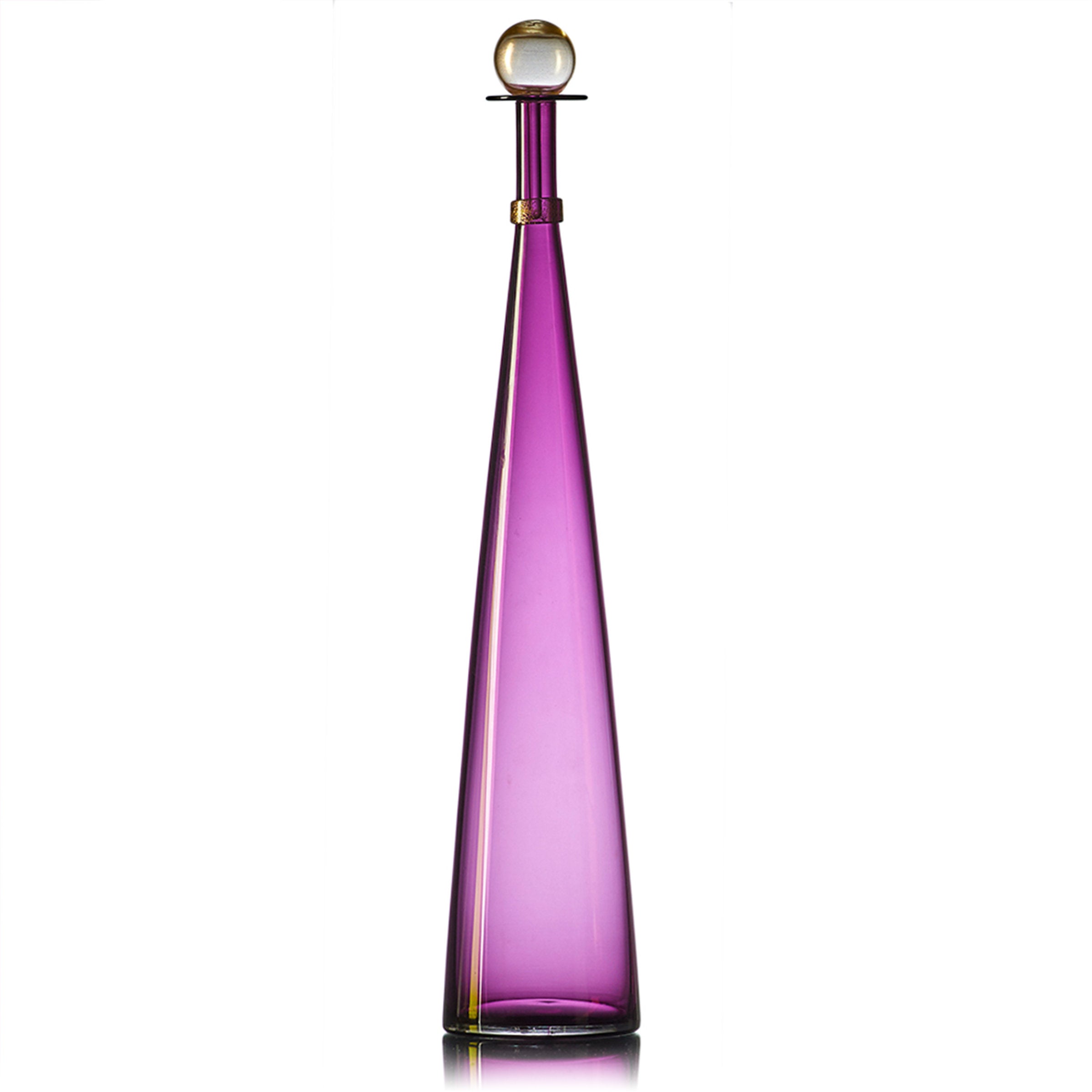 tall amethyst cone