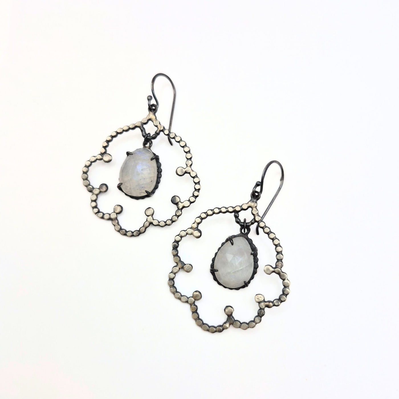 Moonstone Cloud Earrings