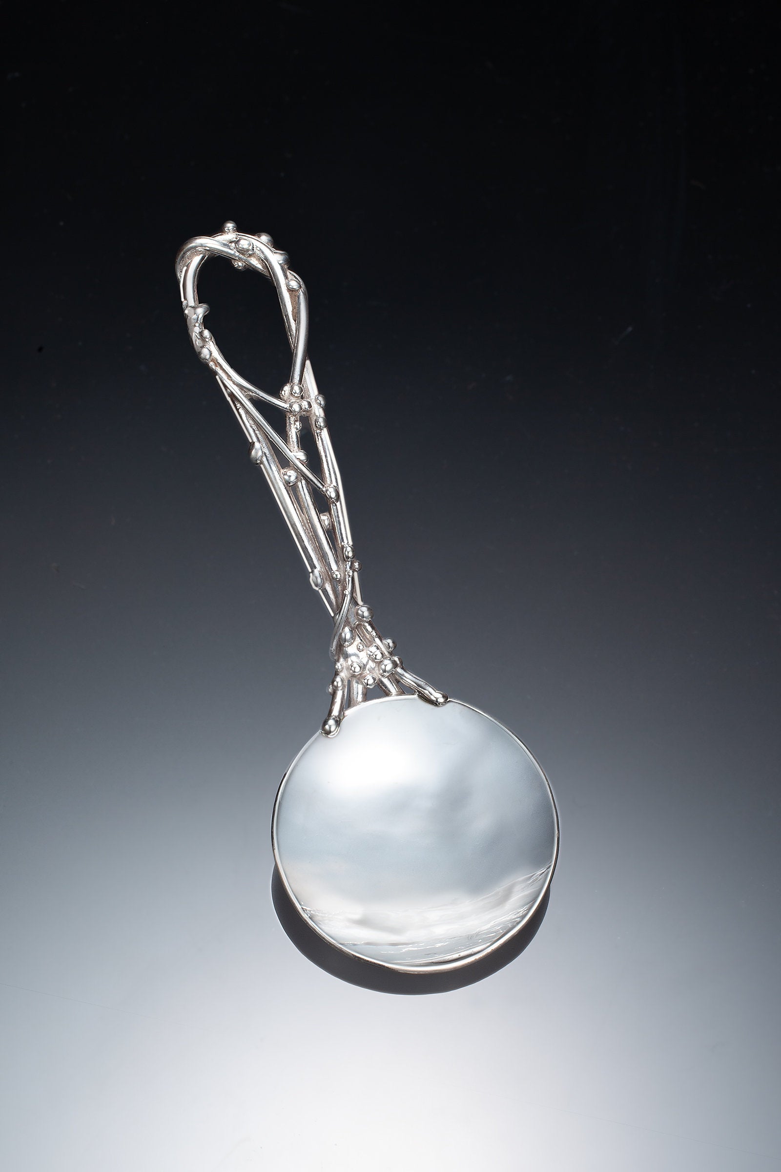 Winding Vine Condiment Spoon | Photo by Ralph Gabriner