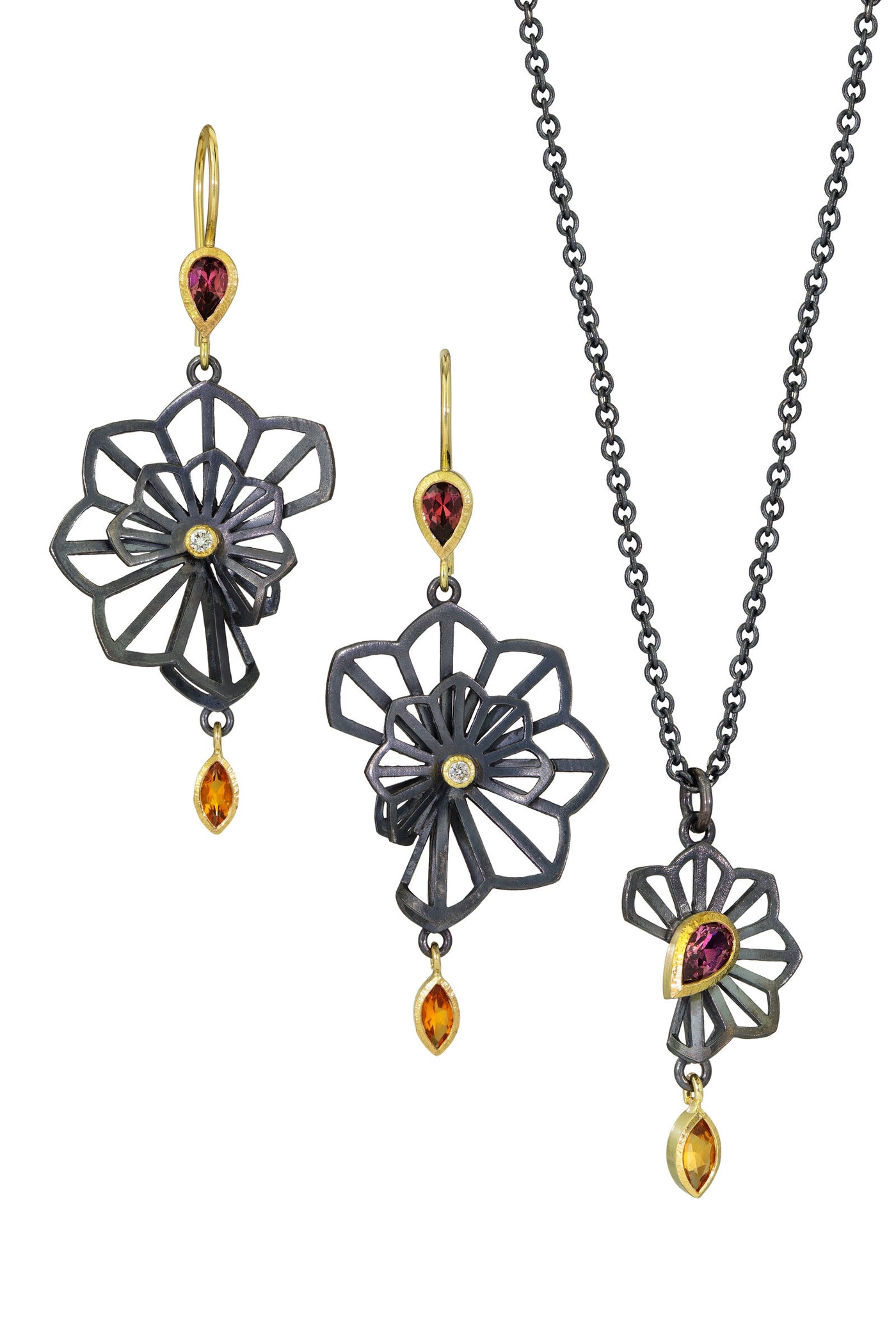 Pairs well with the Petite Hyacinth Fold Origami Necklace