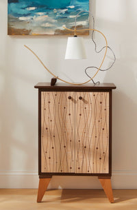 shown with geoff mckonley lamp