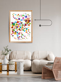 String of Pearls Nest Watercolor