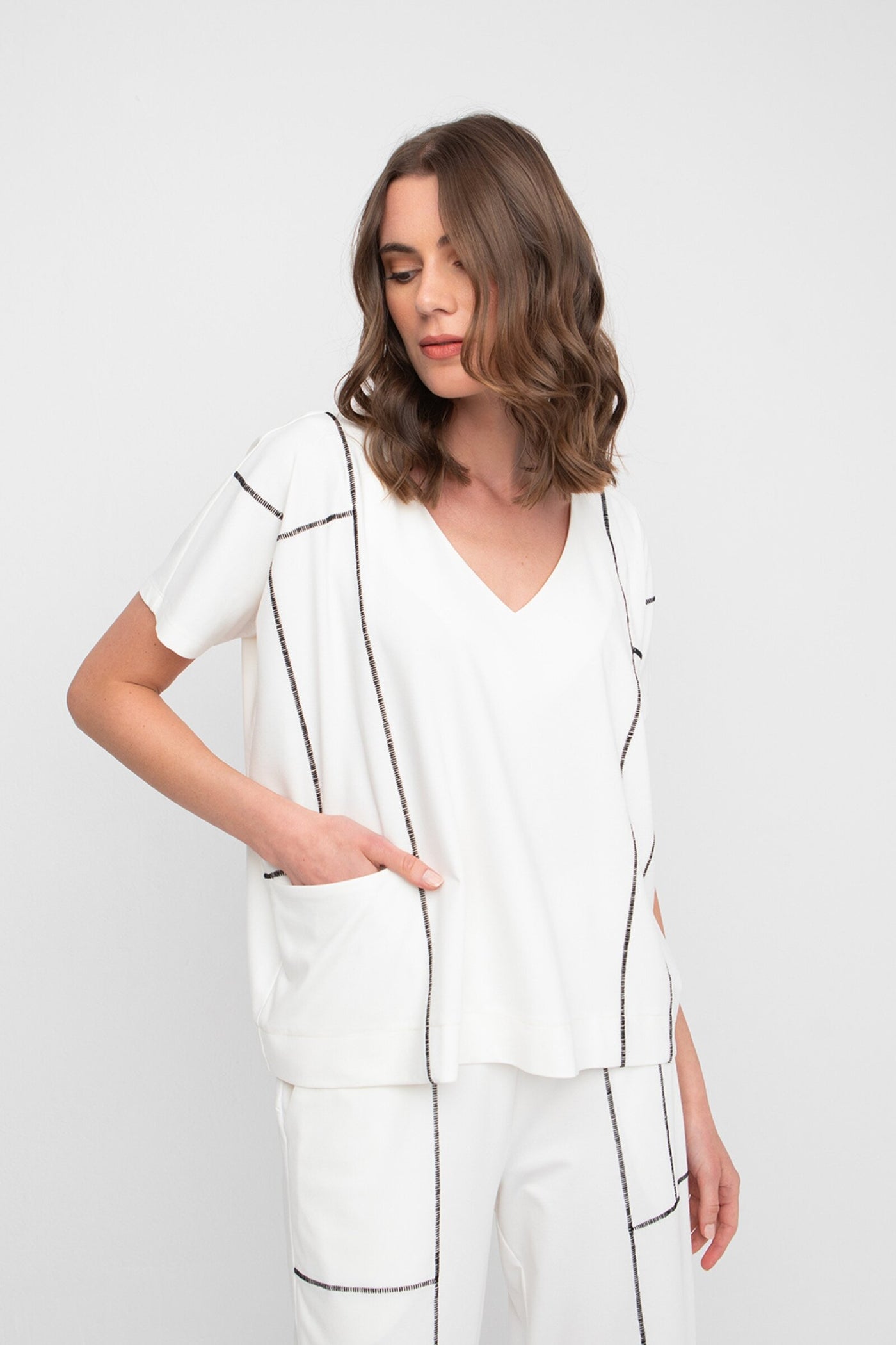 Tight Lines Pocket Tee