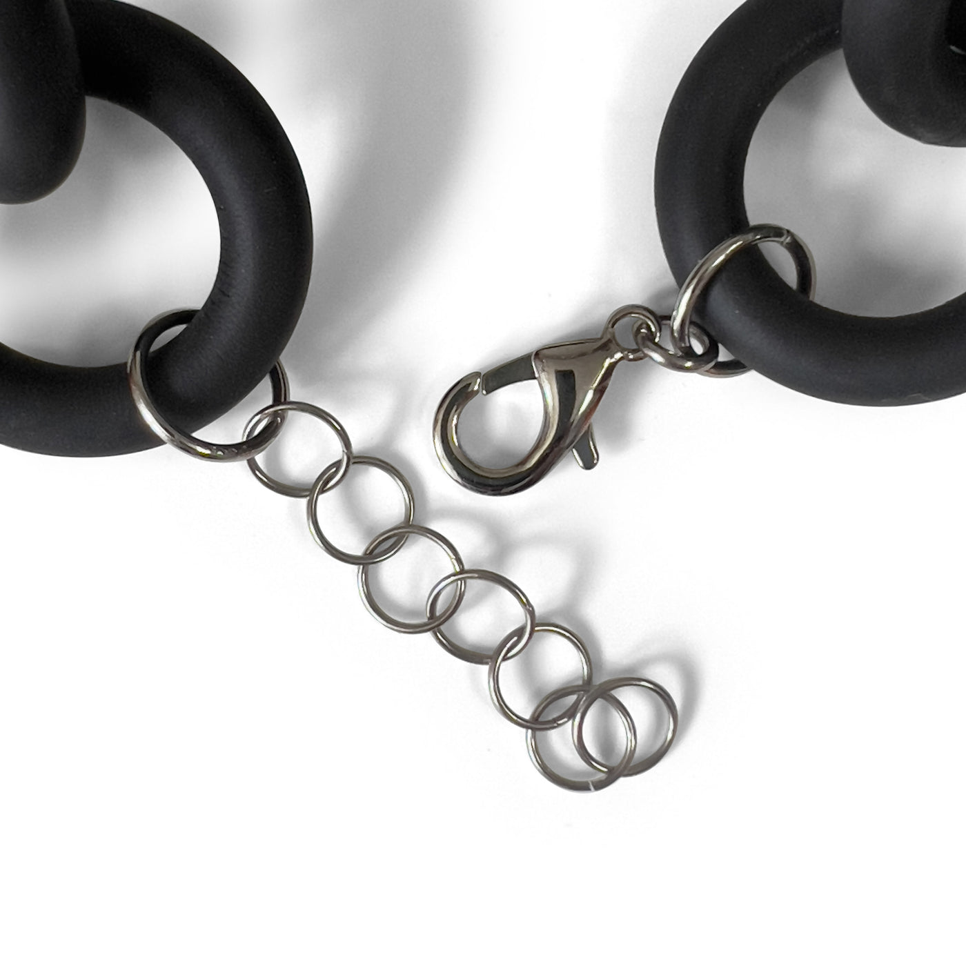 Strongest Link Necklace with Baroque Pearl