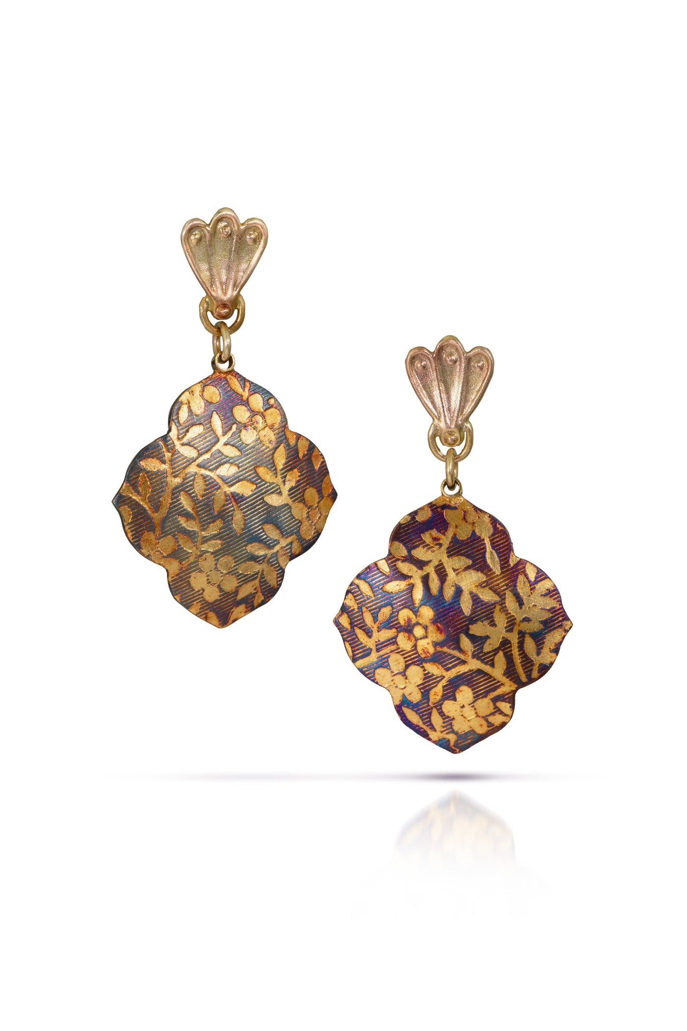 Beaded-Fan-Fancy-Quatrefoil-Dangles | Photo by Cole Rodger