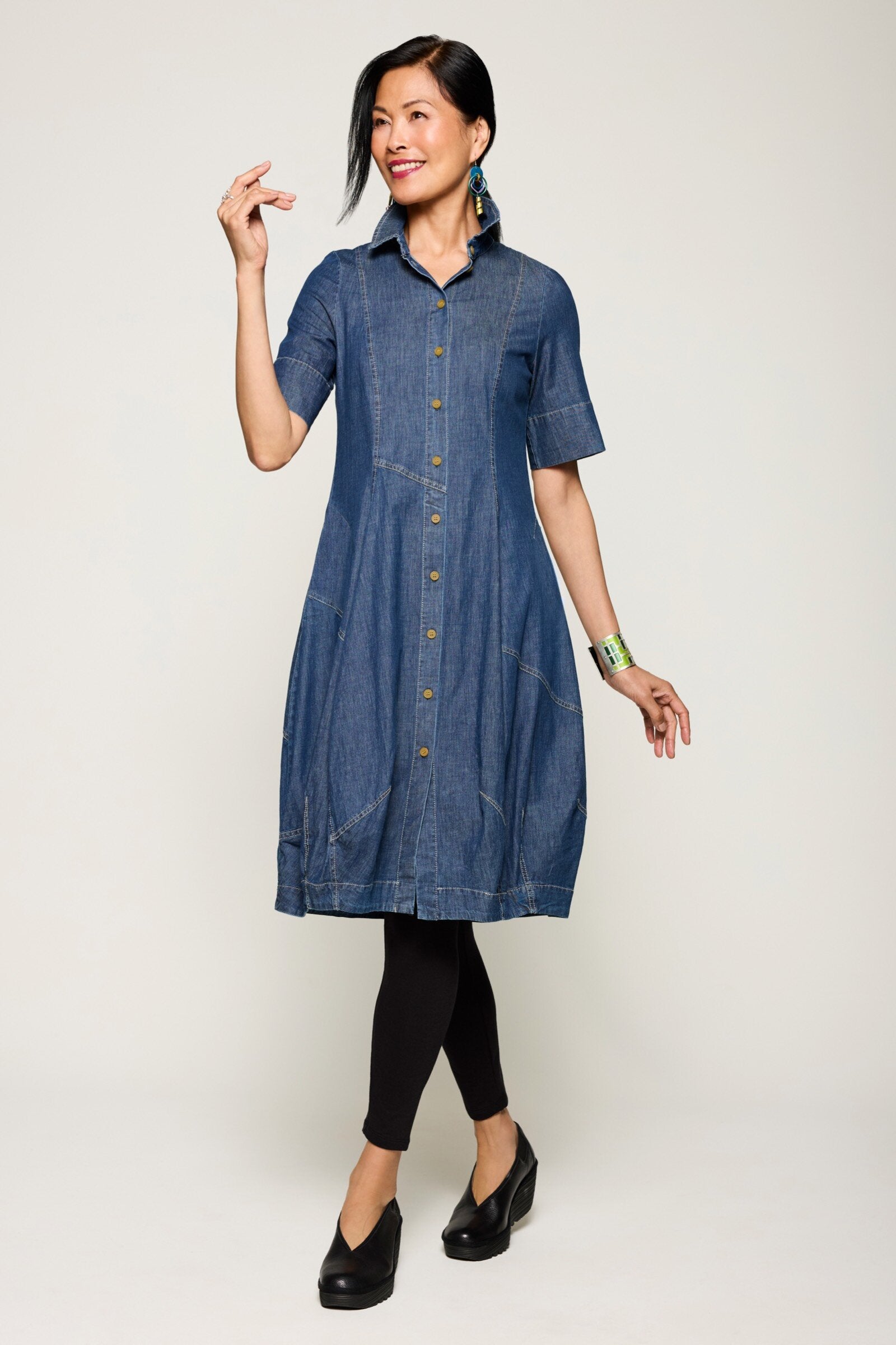 Denim Shirtdress · Artful Home
