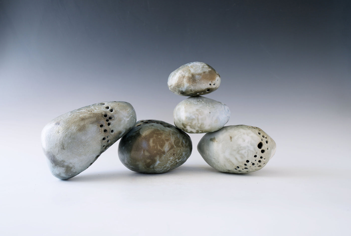 Blue Moon Riverstone Set of 5