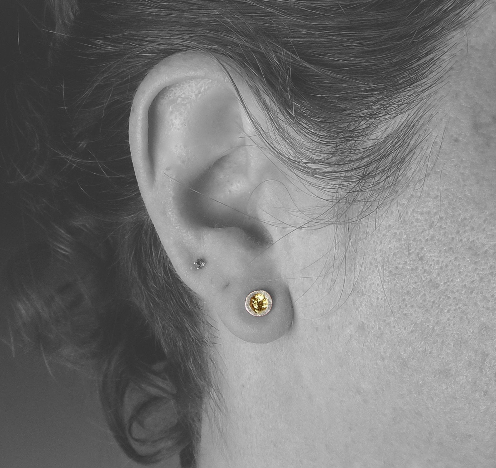 Bright Erosion Stud Earrings