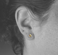 Bright Erosion Stud Earrings