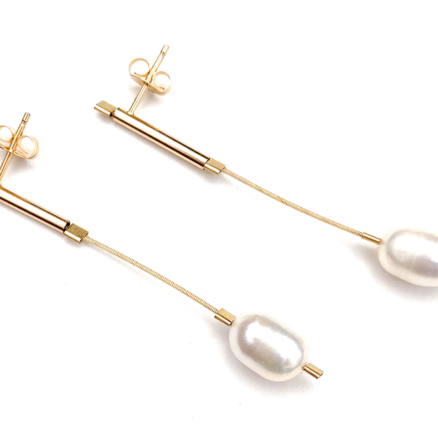 Long Line Post Earrings