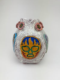 Luchadores Vase