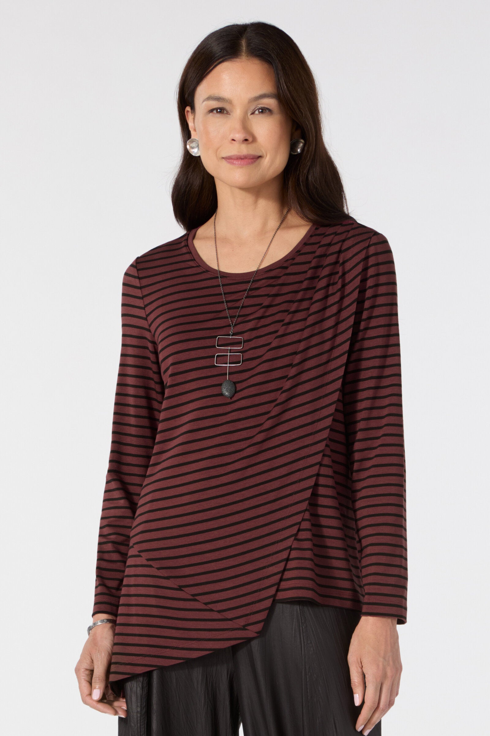 Maroon Stripe