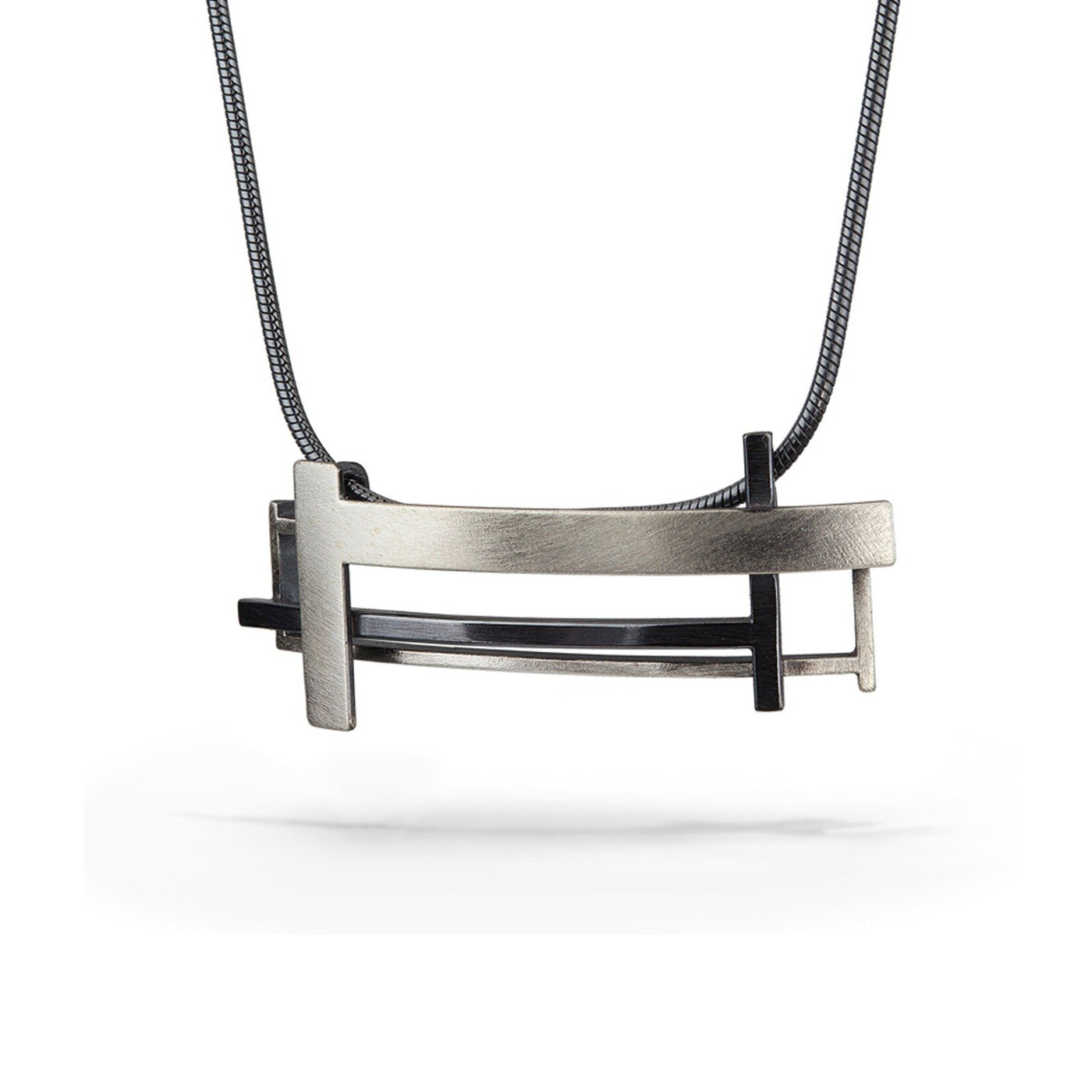 T Square Necklace