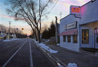 Late Winter Sunset-Fair Oaks Diner