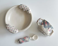 Gingham Dots Sippy Cup Set | Photo by Jennifer Azzariti
