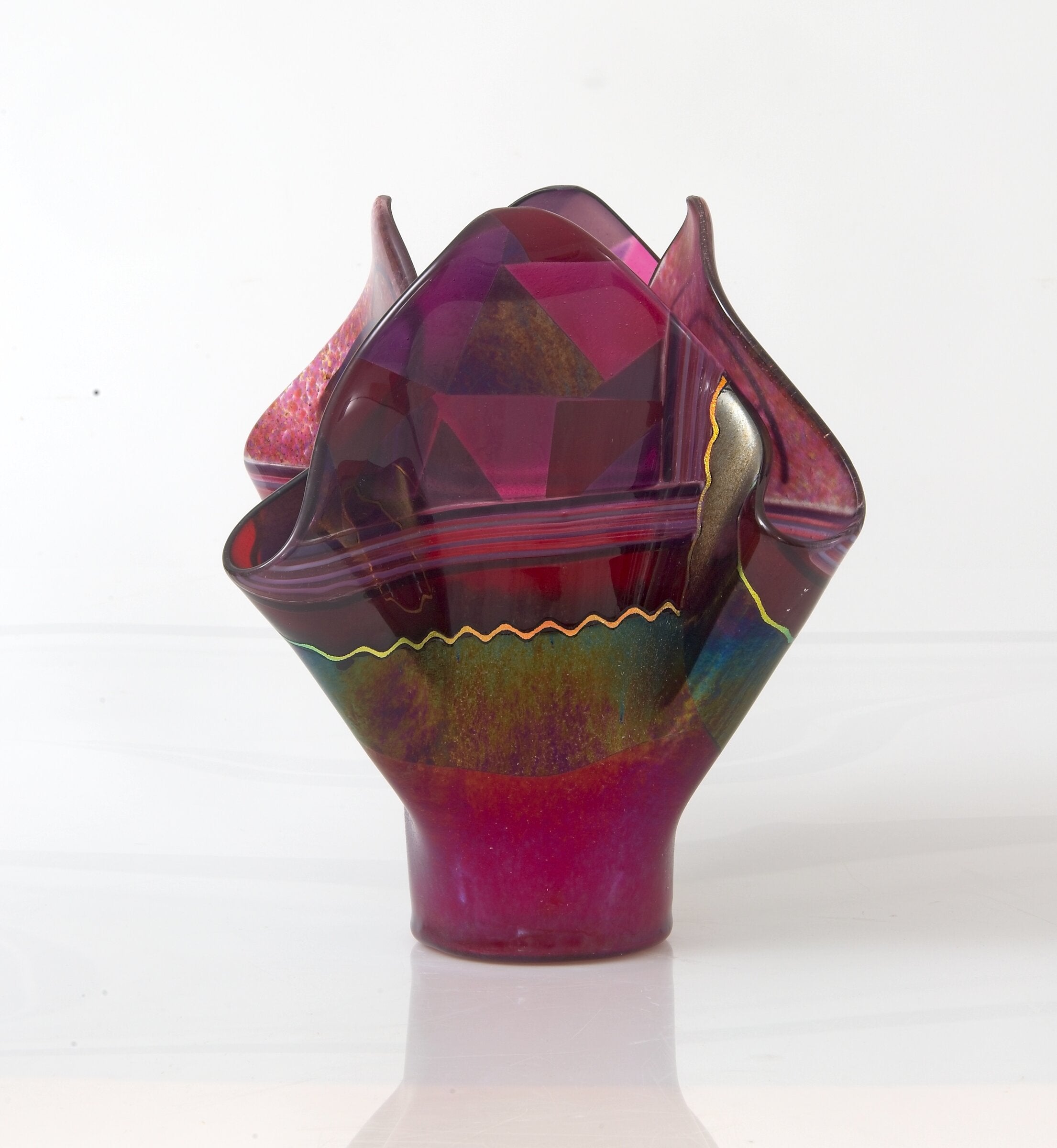 Purple Sunset Vessel I