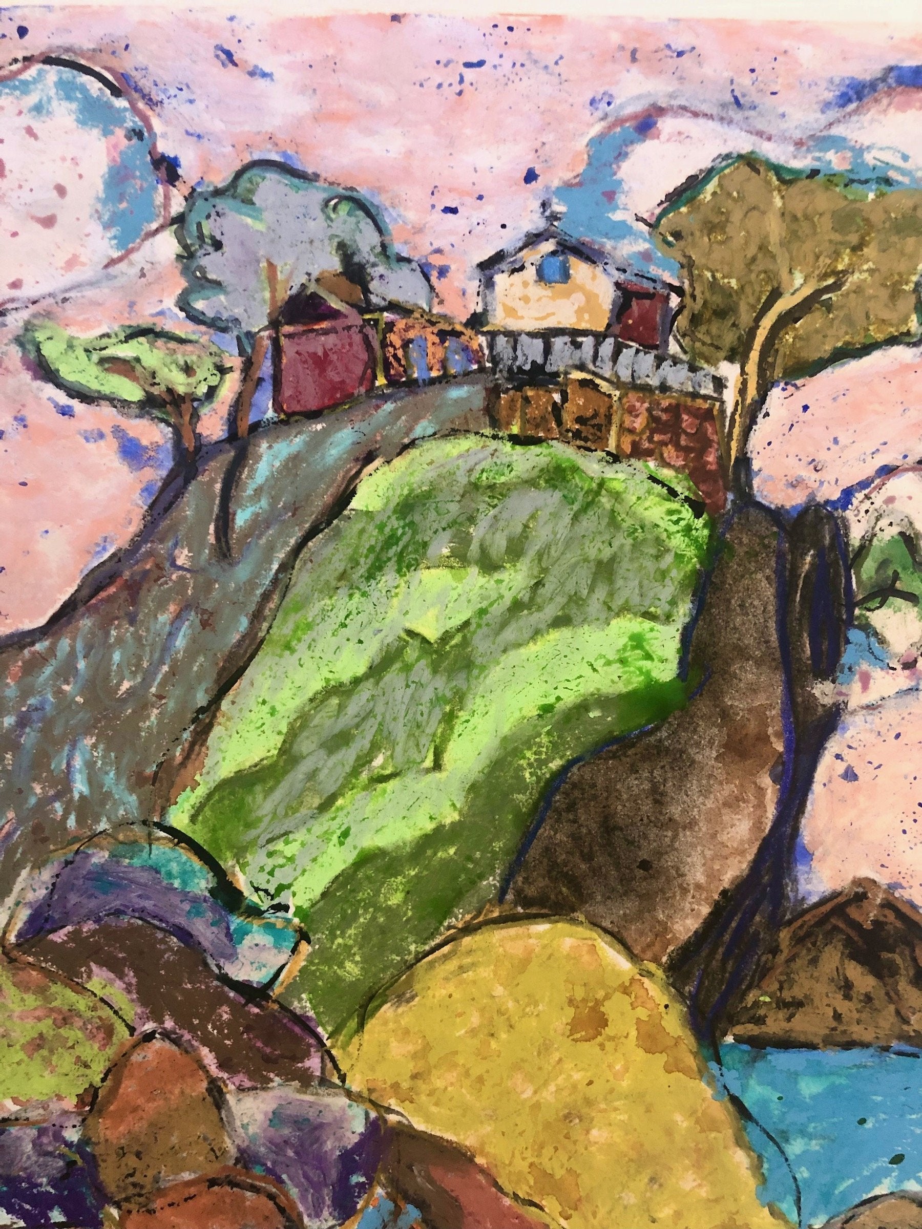 The Houses Atop the Hill