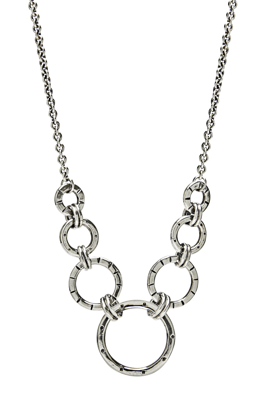 Silver Mini Gradient Necklace