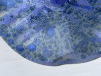 Lilac Blue Large Wall Bowl