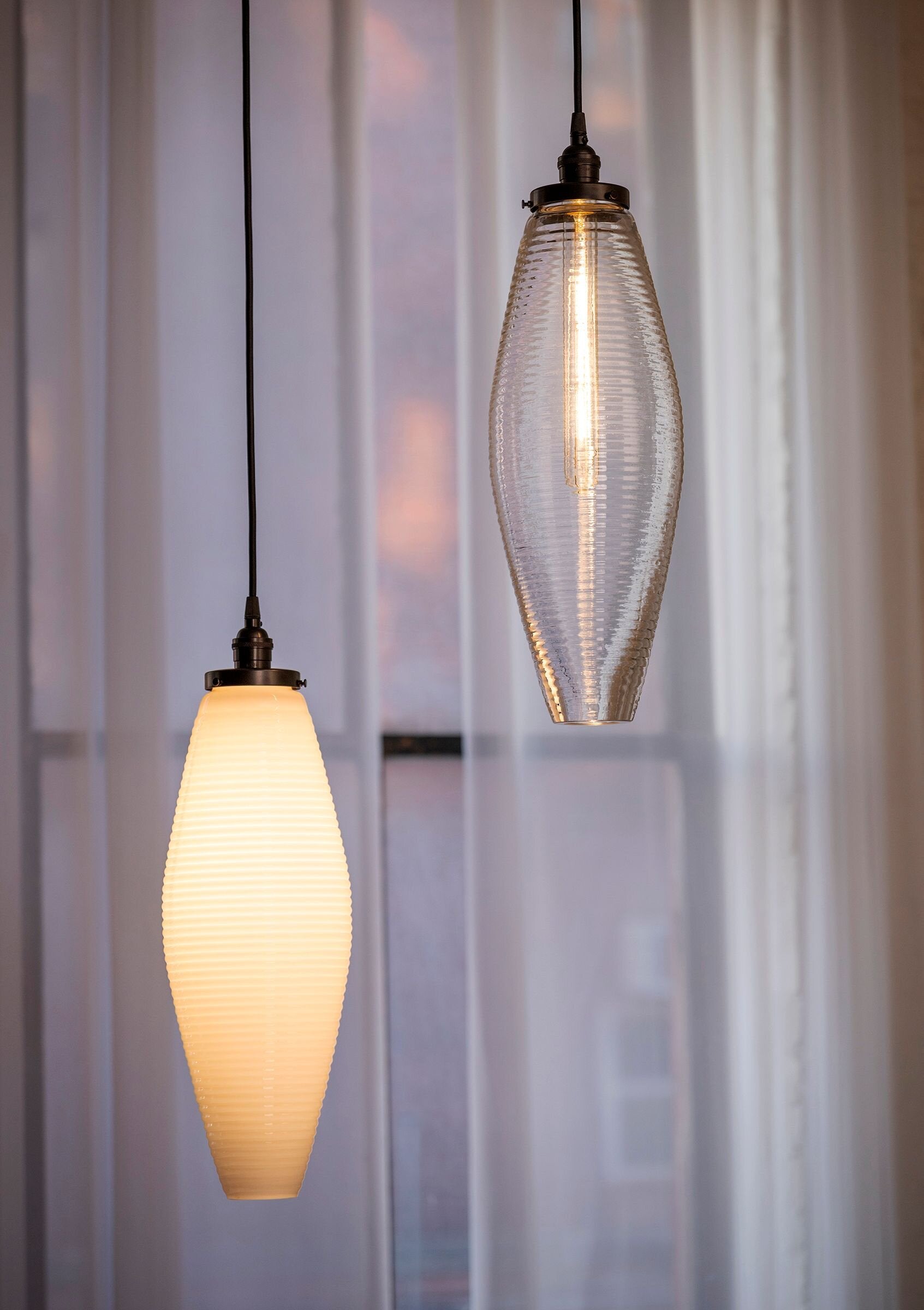Rivet Pendant in White