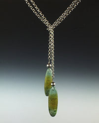 Pod Pate de Verre Lariat in Desert