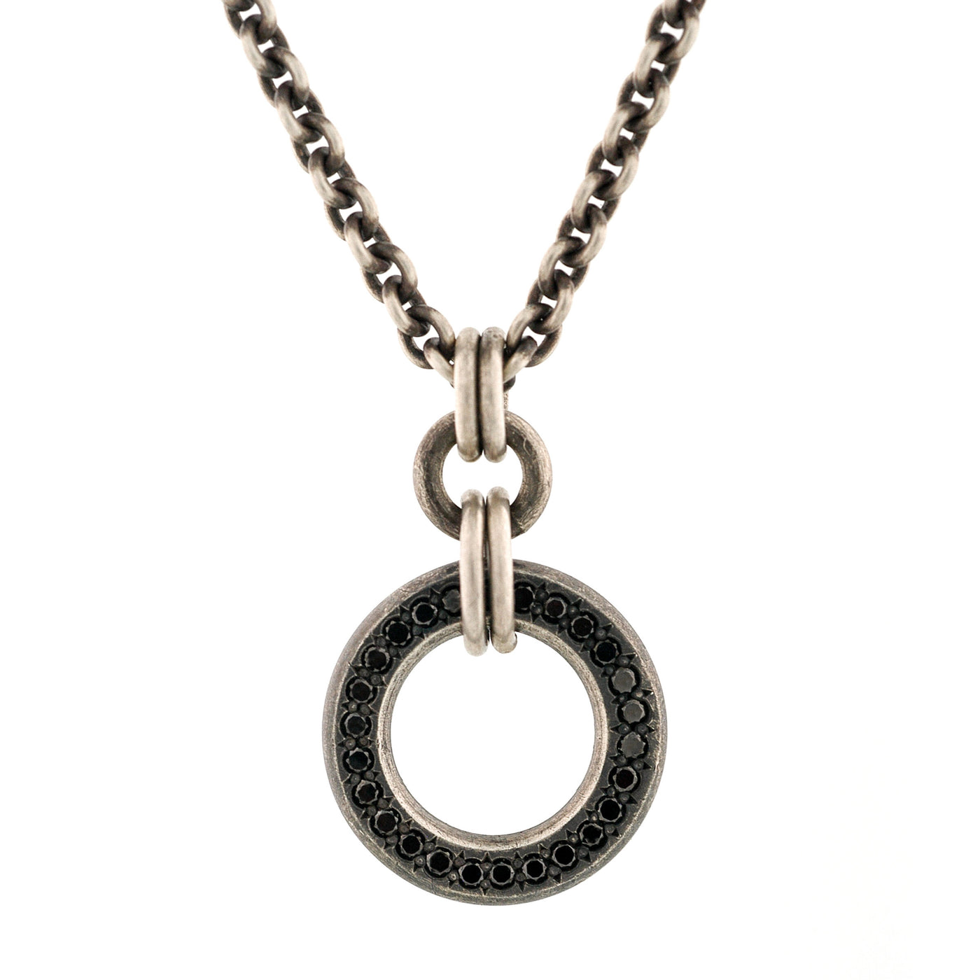 Black Diamonds Eternal Pendant