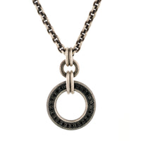 Black Diamonds Eternal Pendant