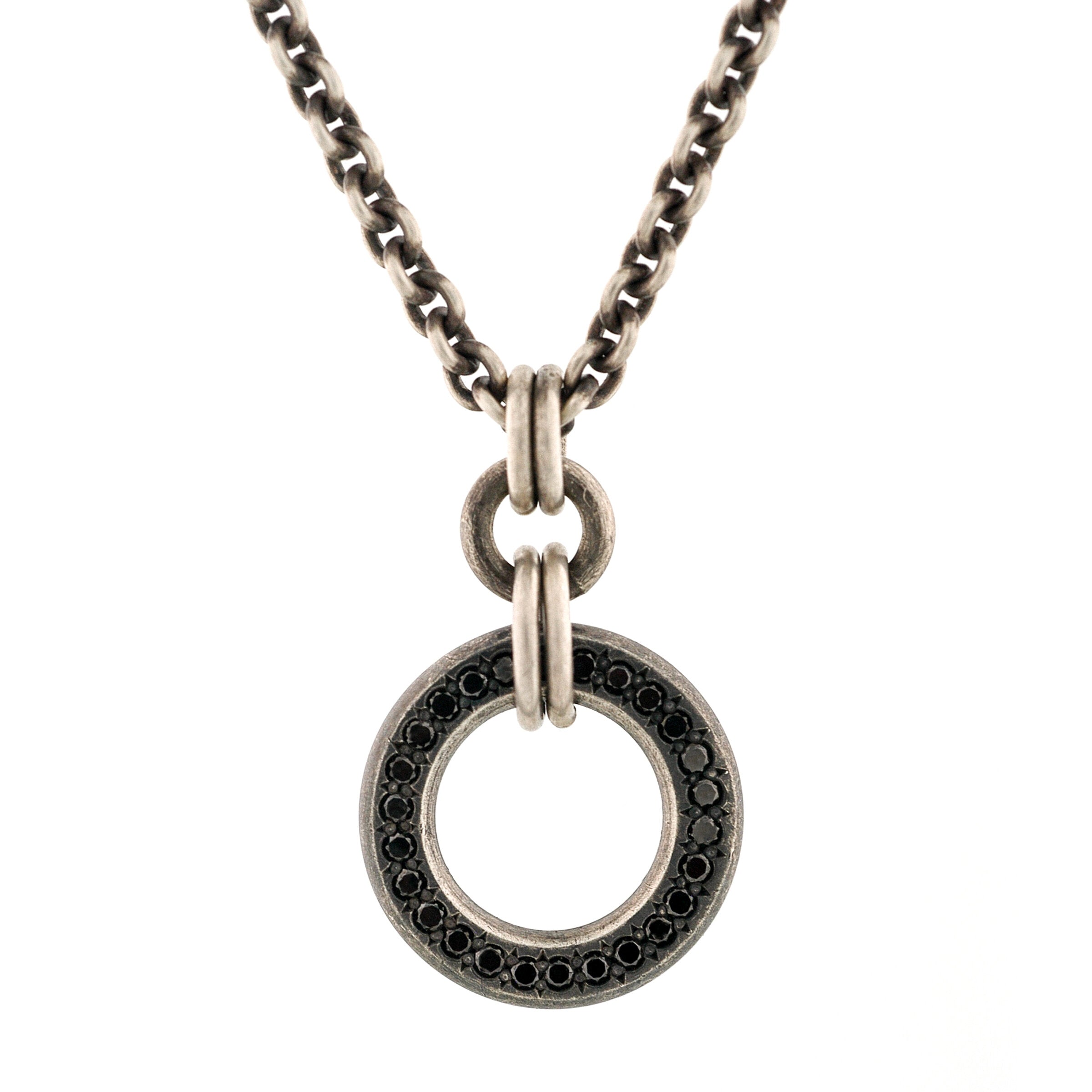 Black Diamonds Eternal Pendant