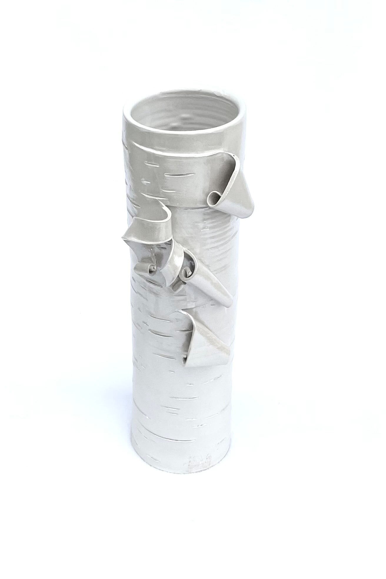 Birch Vase with Gloss