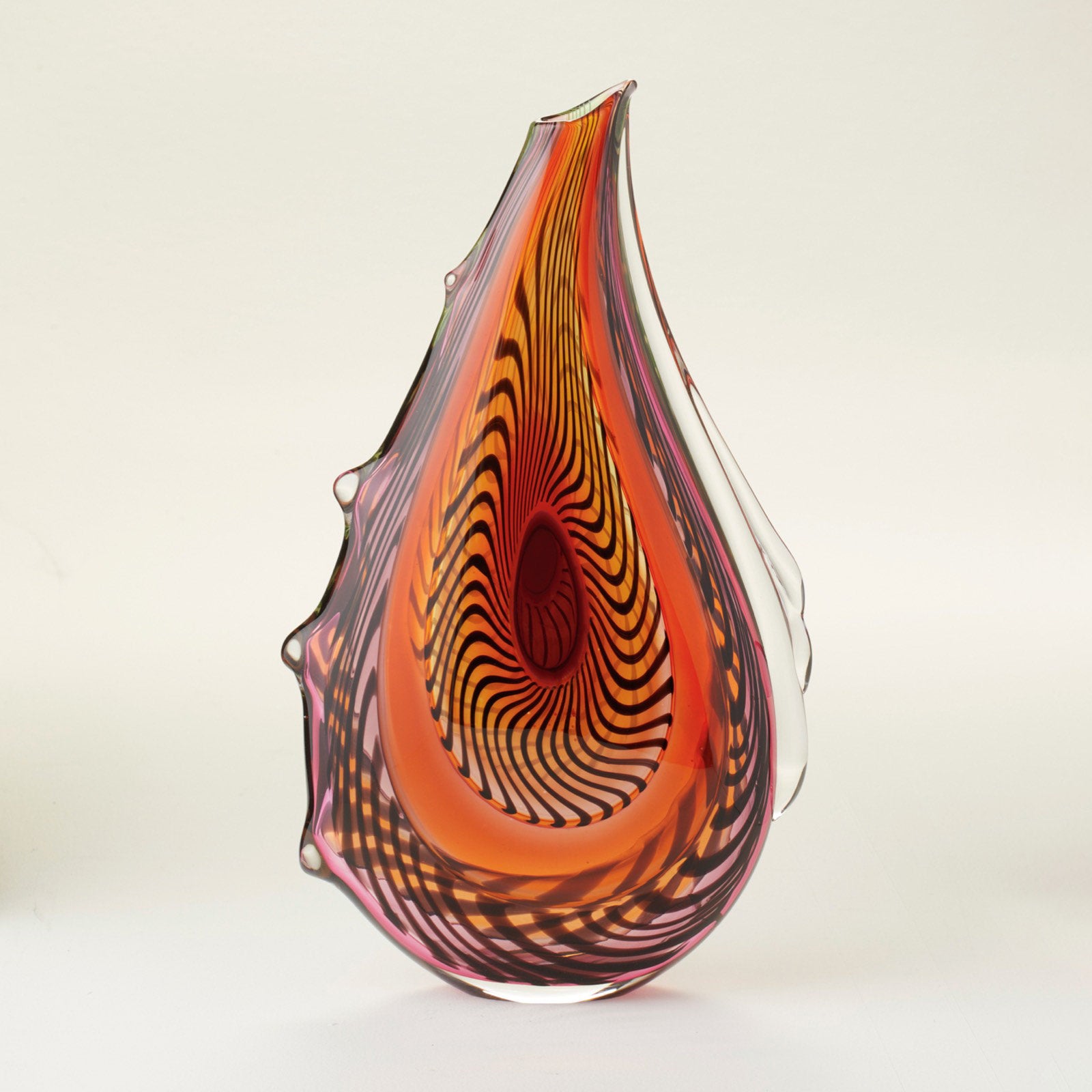 Orange Paisley