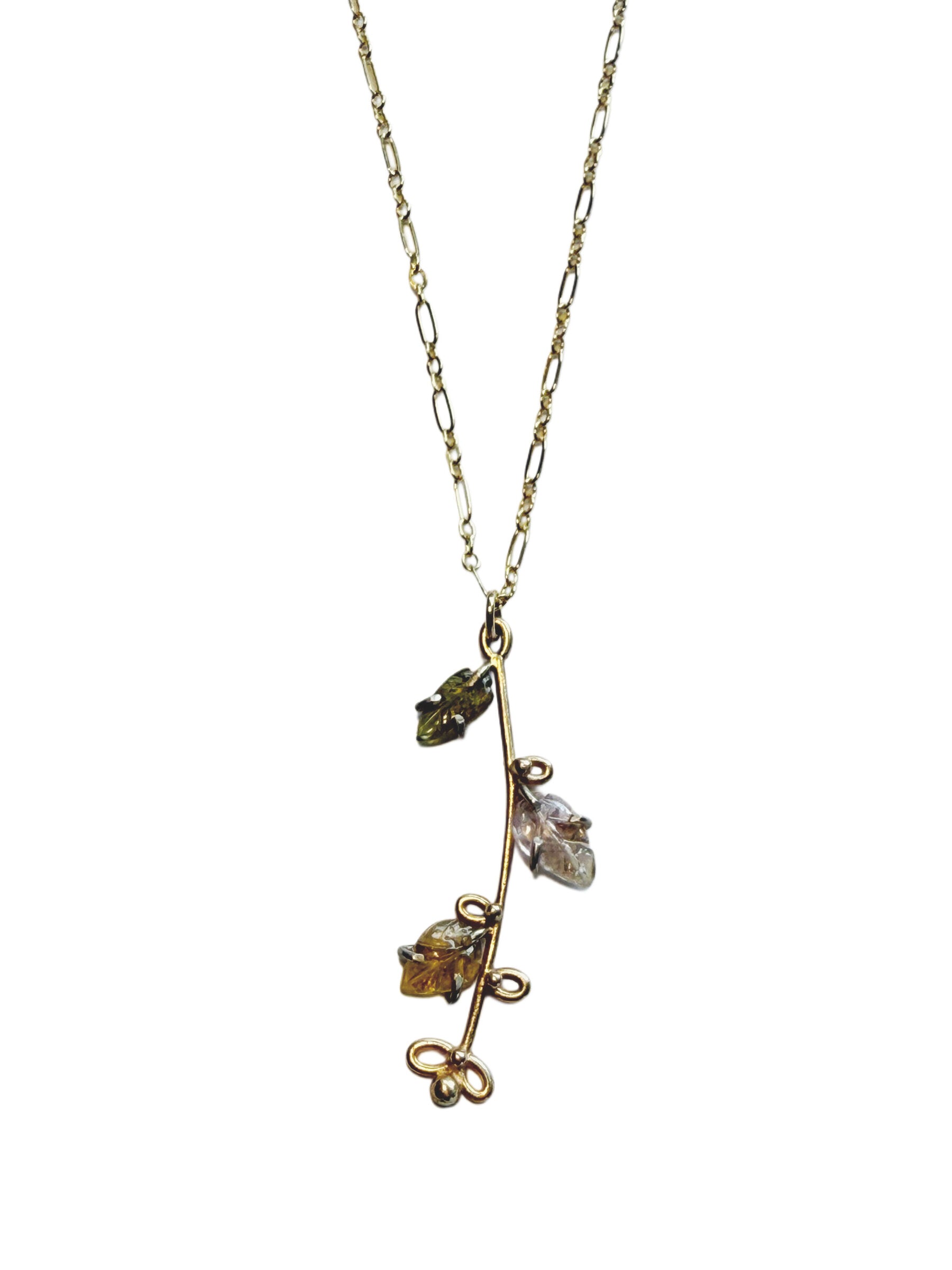Golden Blossom Pendant