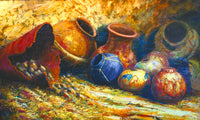 A Cluster of Pots and Gourds