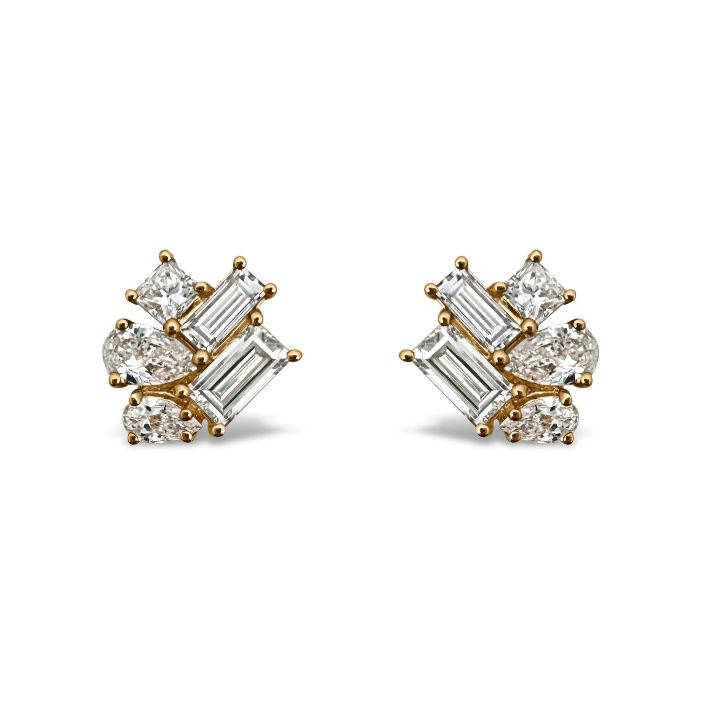 Mini Trellis Bud Earrings