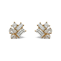 Mini Trellis Bud Earrings