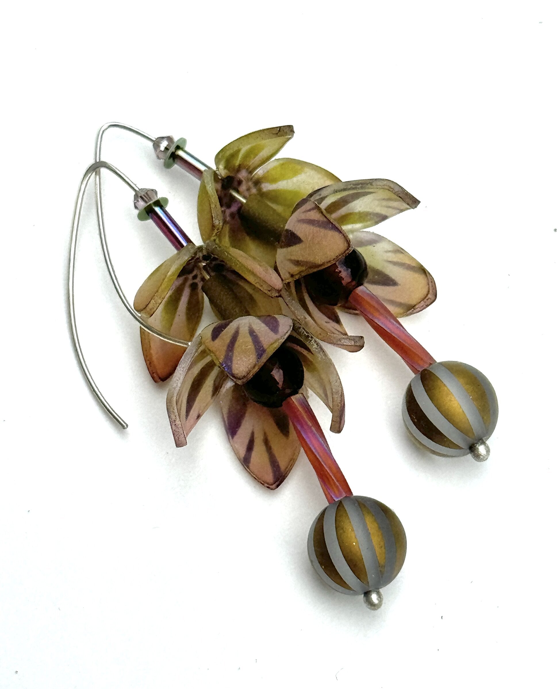 Vines & Stripes Earrings