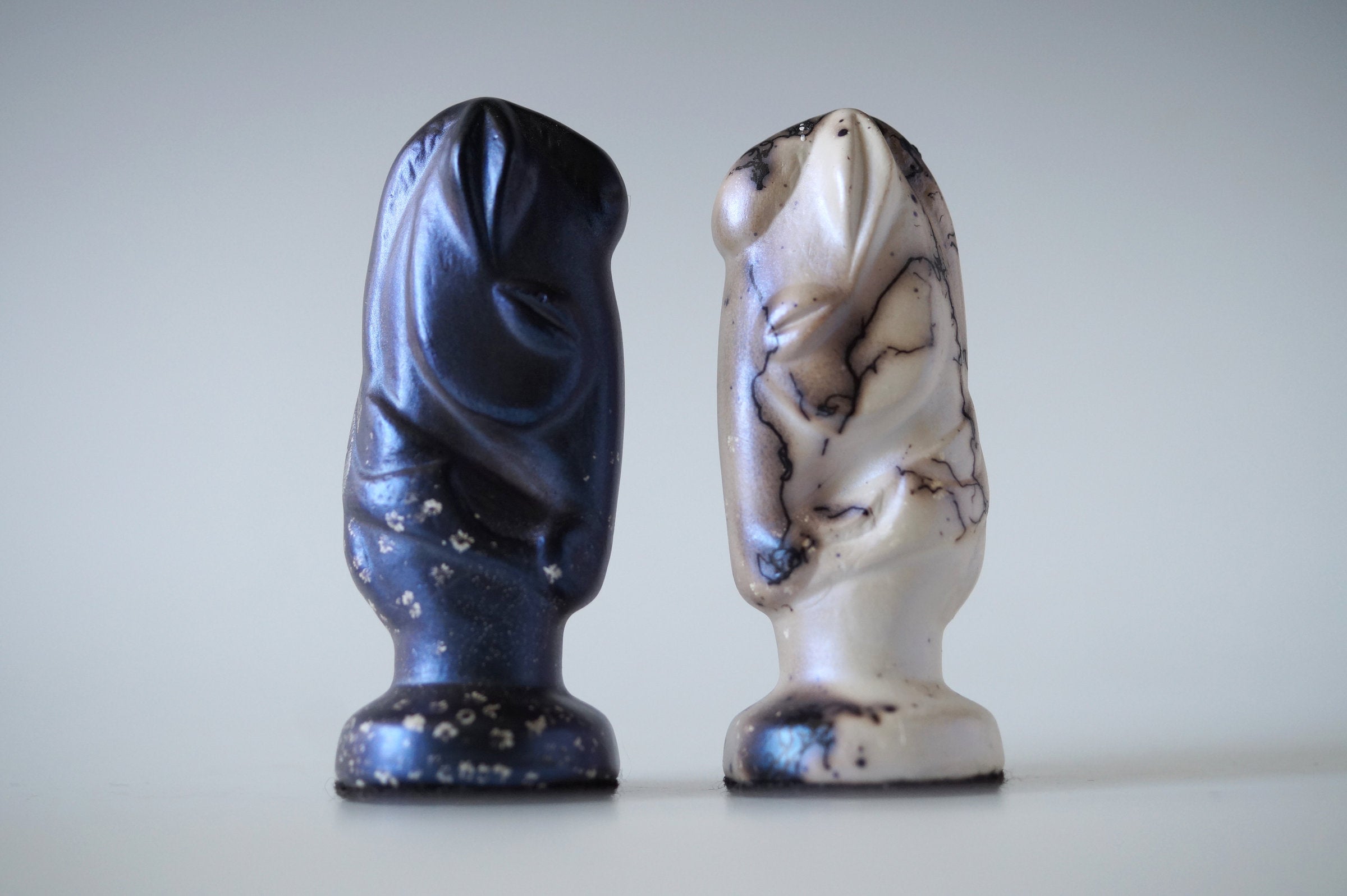 Handmade Raku Chess Set IV