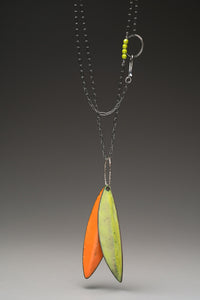 Folded Leaf Pendant