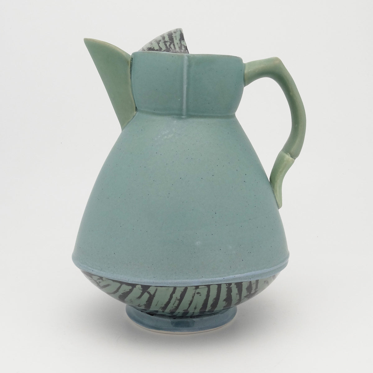 Matte Blue Pitcher