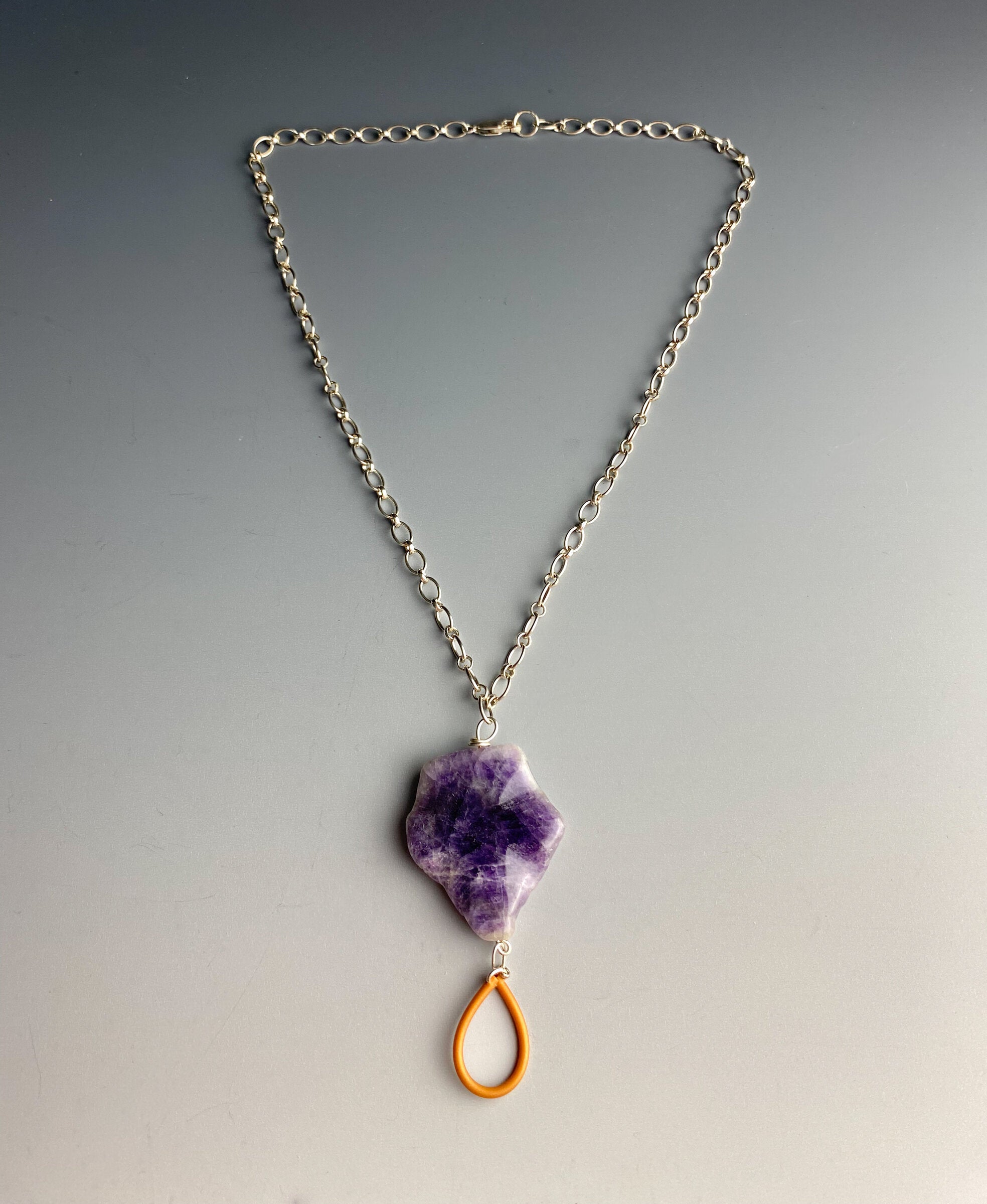 Amethyst Burst Necklace