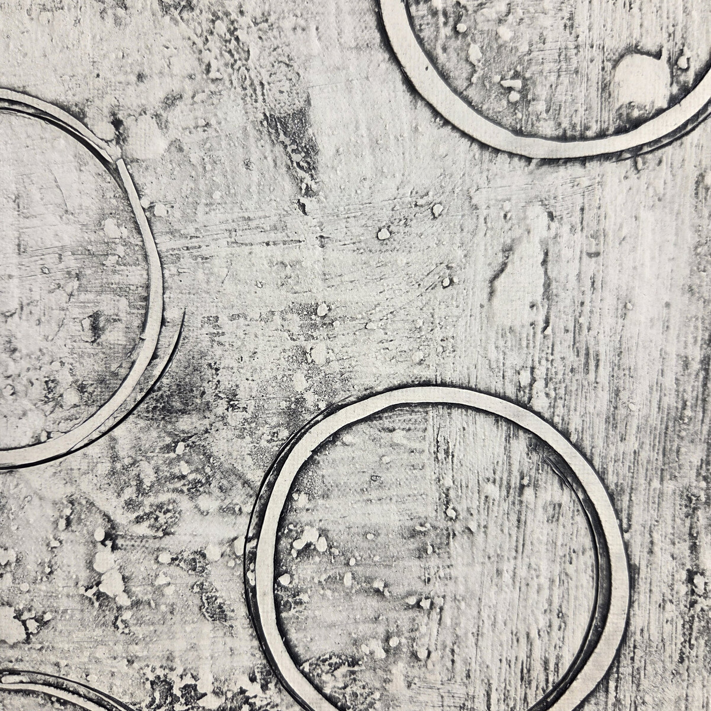 white circles